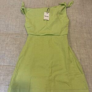 Showpo Light Green Mini Dress